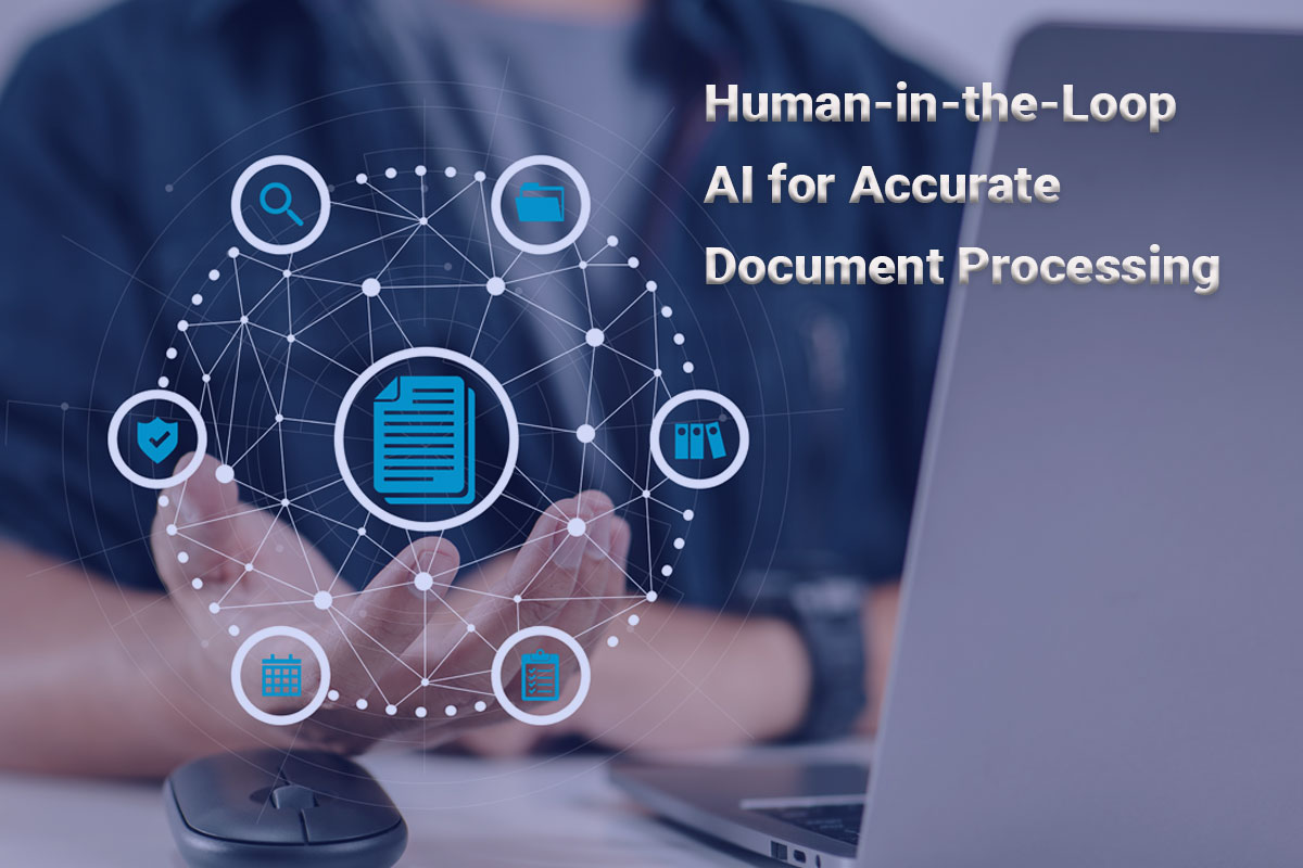 Human-in-the-loop AI document processing with human review for accurate and reliable automation