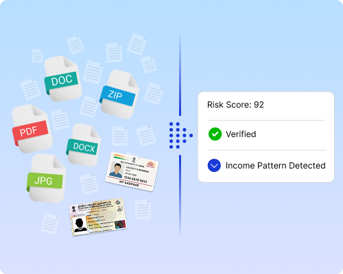AI accelerating credit underwriting for banking and NBFCs with automated lending workflows.