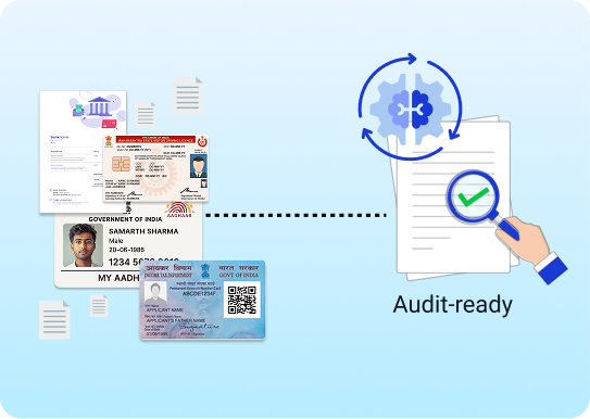 AI capturing and validating vendor tax, bank and statutory documents with checklist-driven compliance to maintain audit-ready vendor masters.