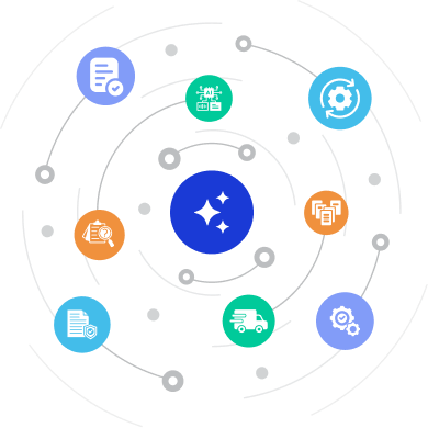 AI POD automation platform showing extraction, validation, classification and end-to-end delivery workflow automation.