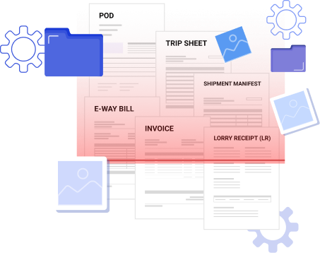 AI auto-classifying POD, LR, invoice and shipment documents to assign them to the correct workflow without manual sorting.