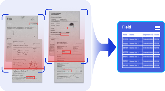 AI extracting, cleaning and standardizing delivery data such as signatures, dates and LR numbers from poor-quality POD and invoice documents.